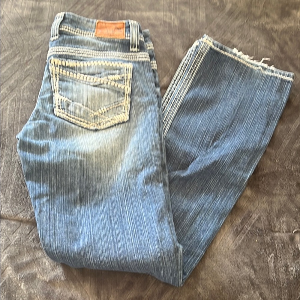 Women's BKE Jeans with Stitch Detailing - Picture 4 of 6